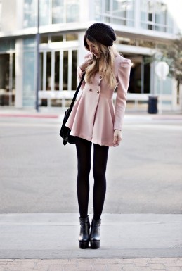 pale pink with style